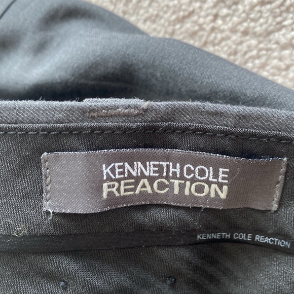 Kenneth Cole reaction dark grey Mens pans. Size 34” x 32” like new - Picture 5 of 7